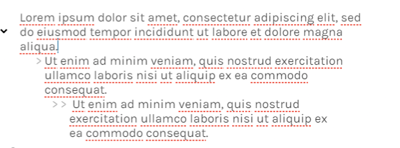 IndentedParagraphs