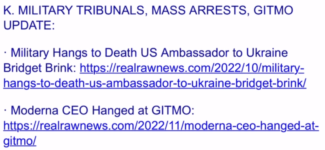 Military Tribunals