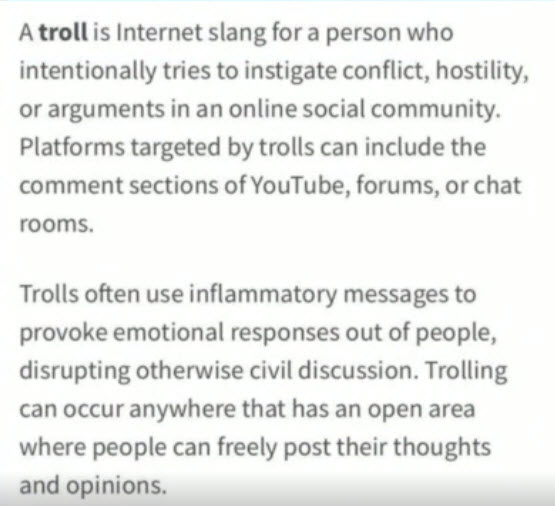 A troll