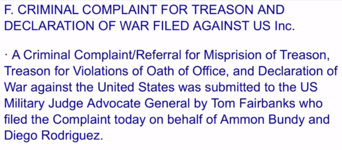 Criminal Complaint