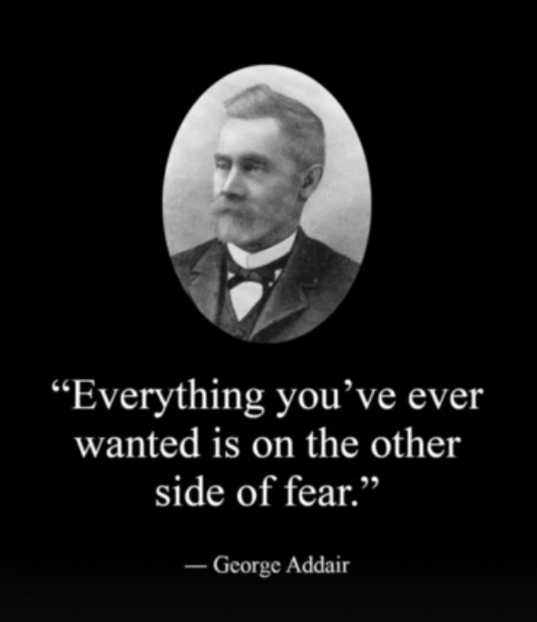 The other side of fear