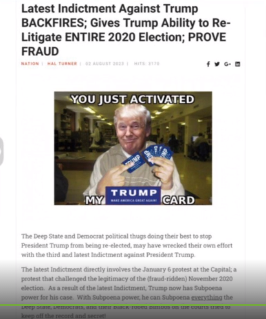 Trump Third Indictment 3