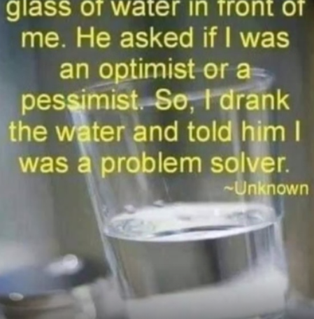 Optimist or Pessimist