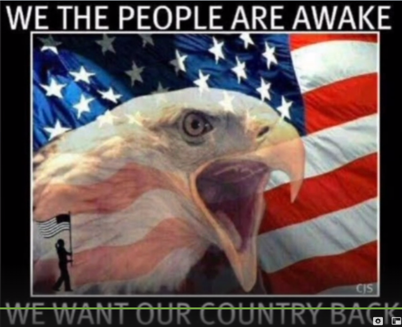 We want our country back