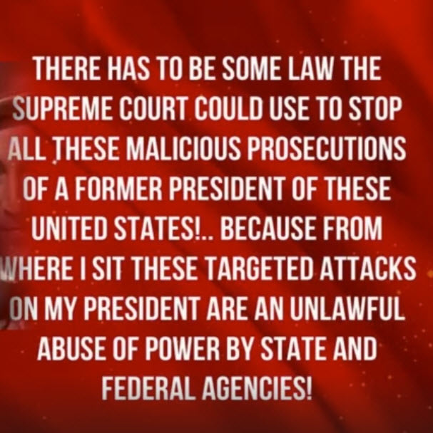 There has to be some law