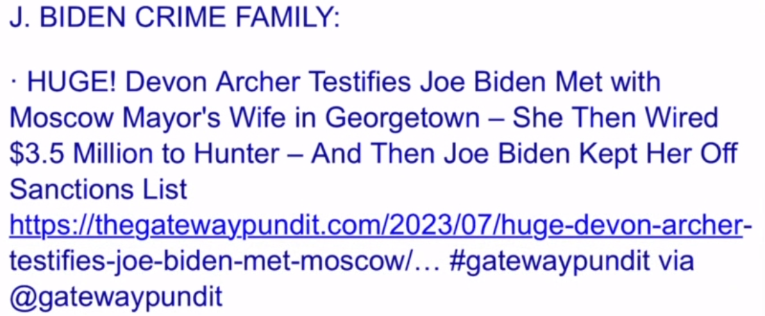 Biden Crime Family