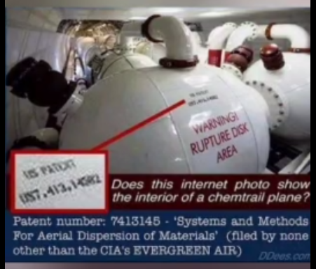Inside Chemtrail Plane