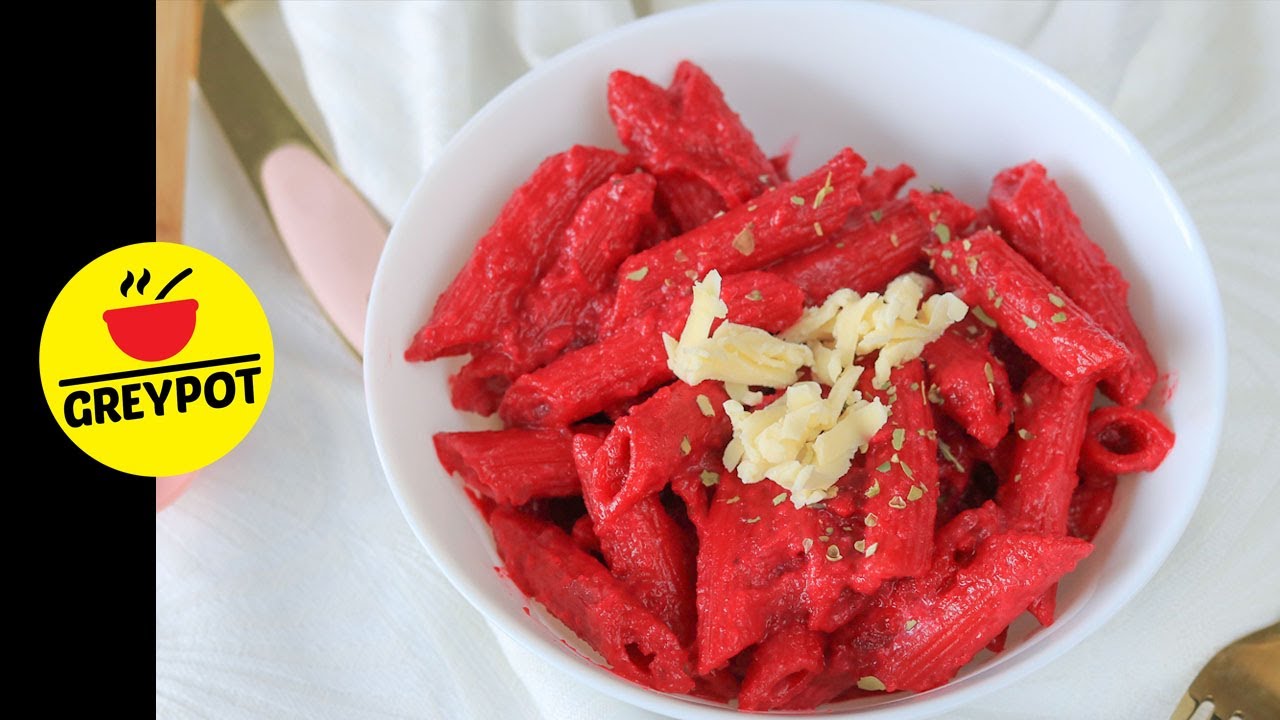 Creamy Beetroot Pasta Recipe | #barbie Viral Pink Pasta ...