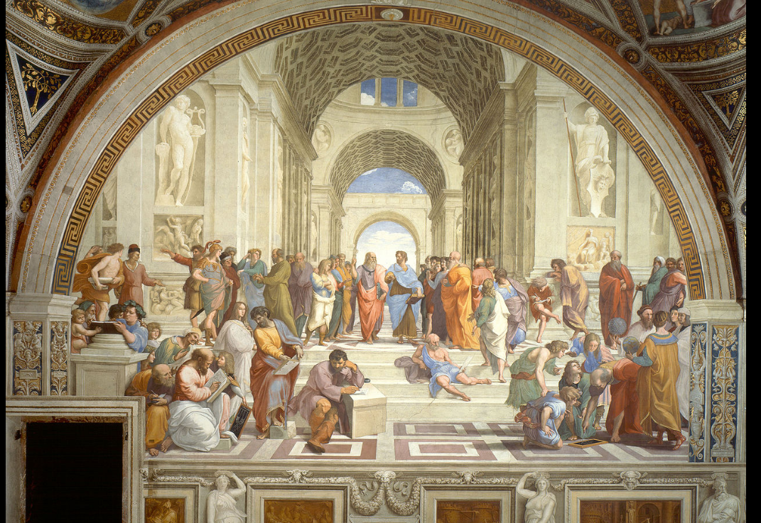 school of athens by raphael