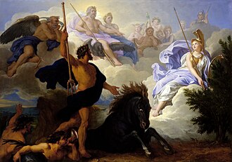 René-Antoine_Houasse_-_The_Dispute_of_Minerva_and_Neptune,_1689