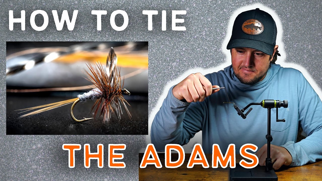 How to Tie the World's Most Popular Dry Fly — The Adams | Step-by-Step Fly Tying Video Tutorial