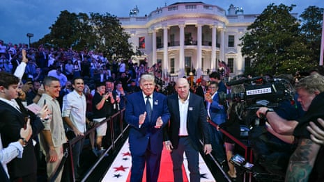 How Trump is making the US’s 250th anniversary about himself – video