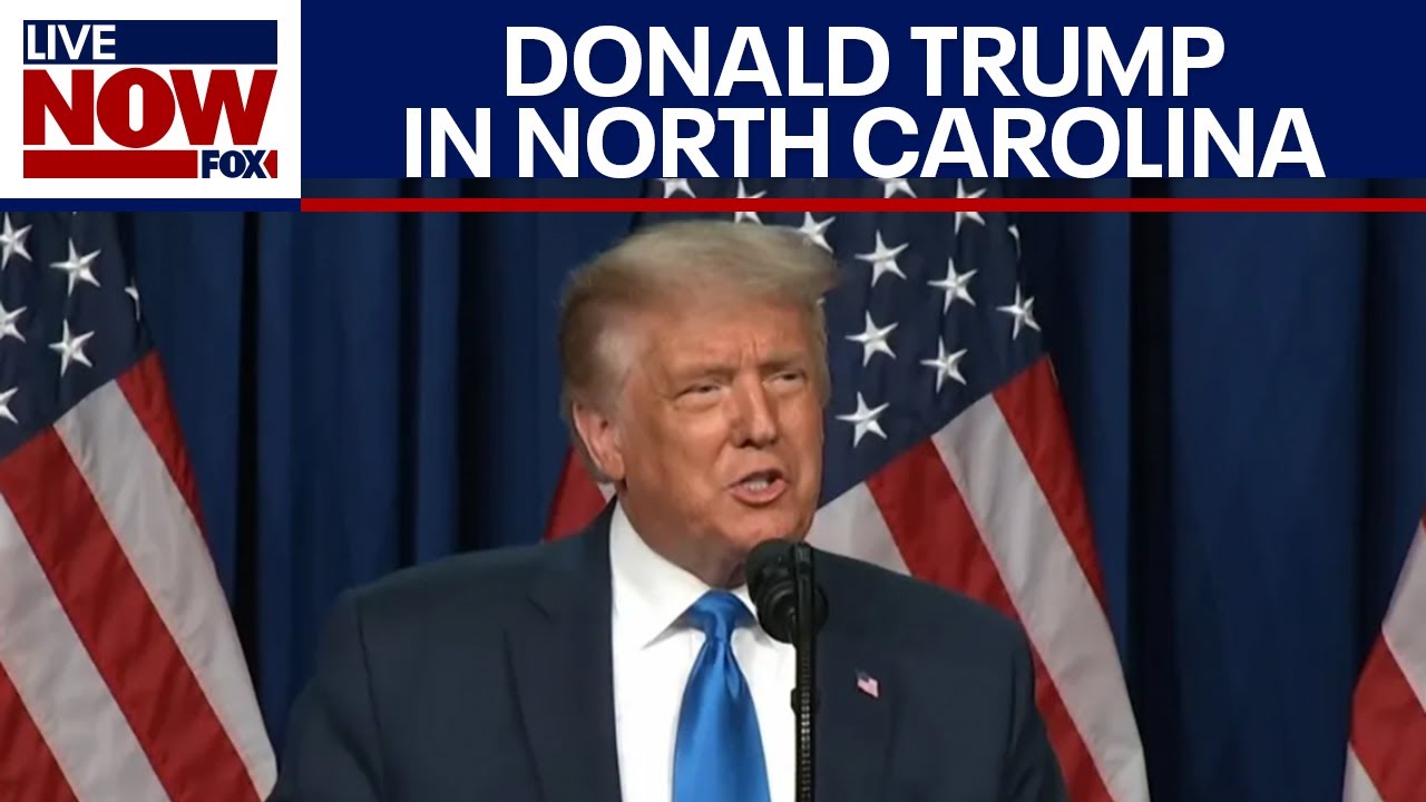 a rally in North Carolina
