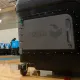 A Dominion Voting machine during the last day of early voting in Gwinnett County, Ga.