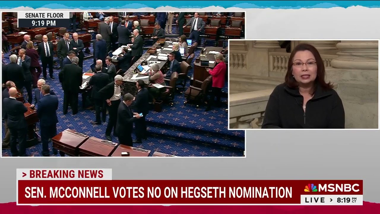According to Sen. Tammy Duckworth (R-Ill.)