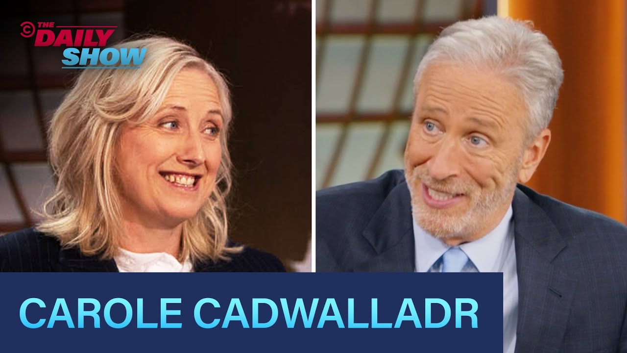 Carole Cadwalladr - Broligarchs, AI, and a Techno-Authoritarian Surveillance State | The Daily Show - YouTube
