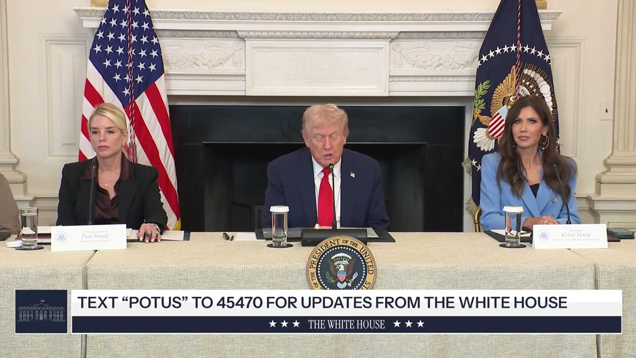President Trump Participates in a Roundtable on ANTIFA - YouTube