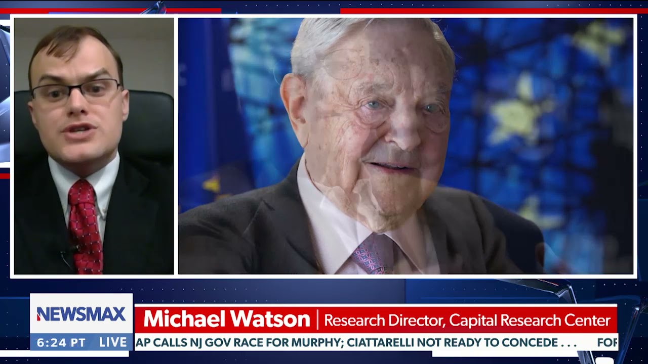CRC Research Director Michael Watson on Newsmax discussing Reid Hoffman and Disinformation, 11/3/21 - YouTube