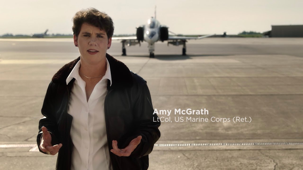 a moving biographical ad last year