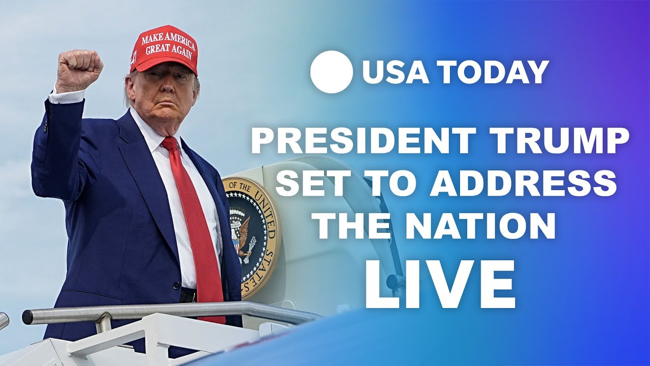 Watch live: Trump addresses the nation after US strikes Iran