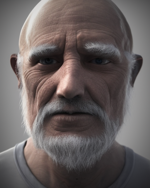 2 - grandfather 16K 3D 16k resolution 16k unbeliev