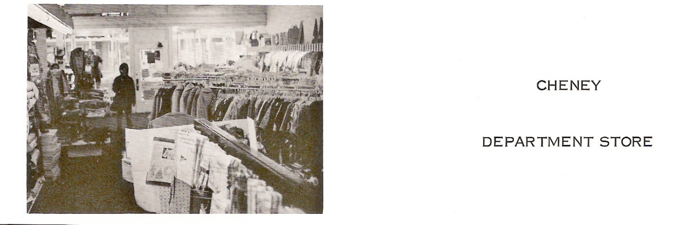 1971 Cheney Dept Store