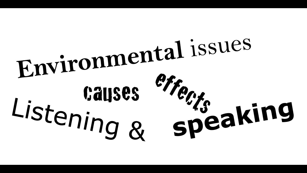 Environmental causes effects and solutions class discussion - YouTube