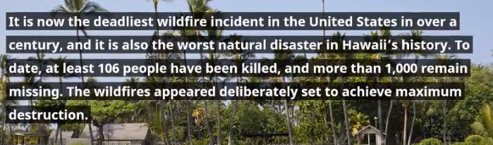Hawaii Fires