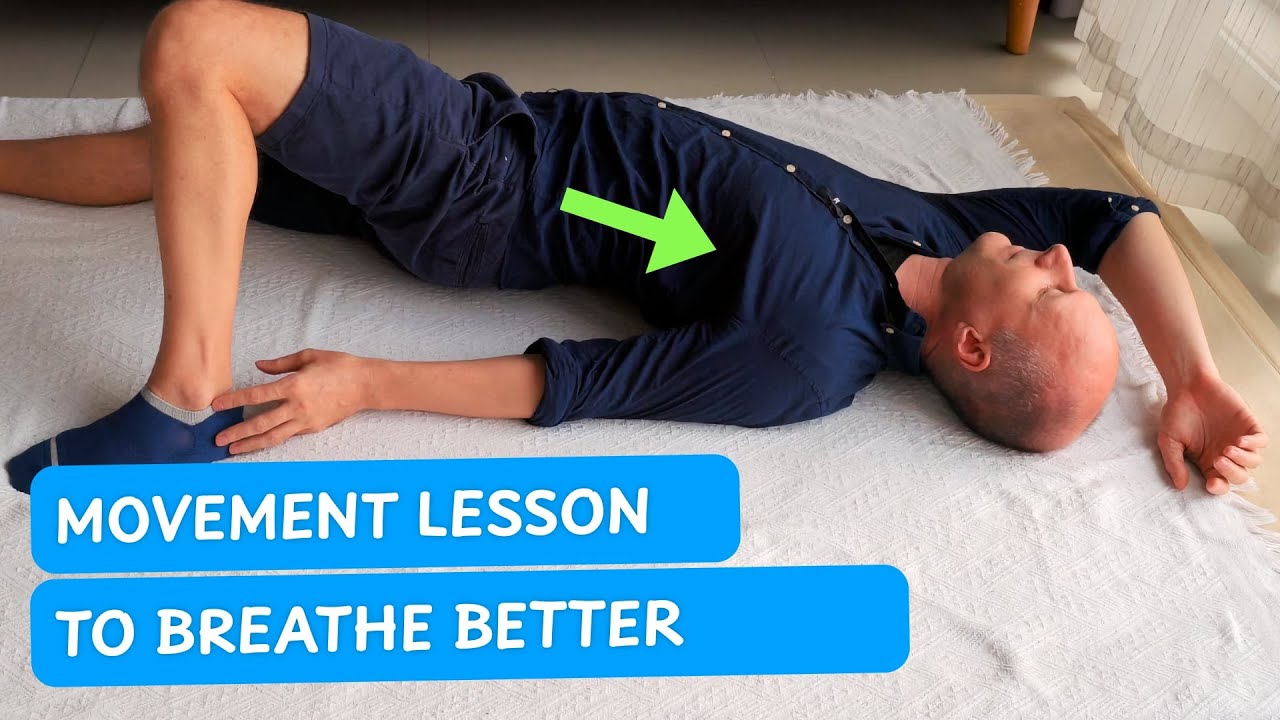 Guided Breathing Exercise : Unlock Upper Chest - YouTube