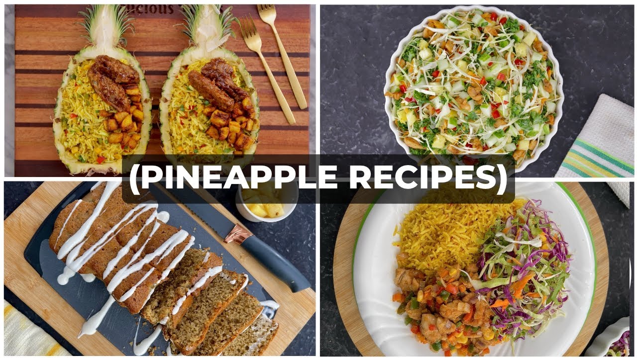 3 Recipes You Can Make Using a PINEAPPLE as the Star ...