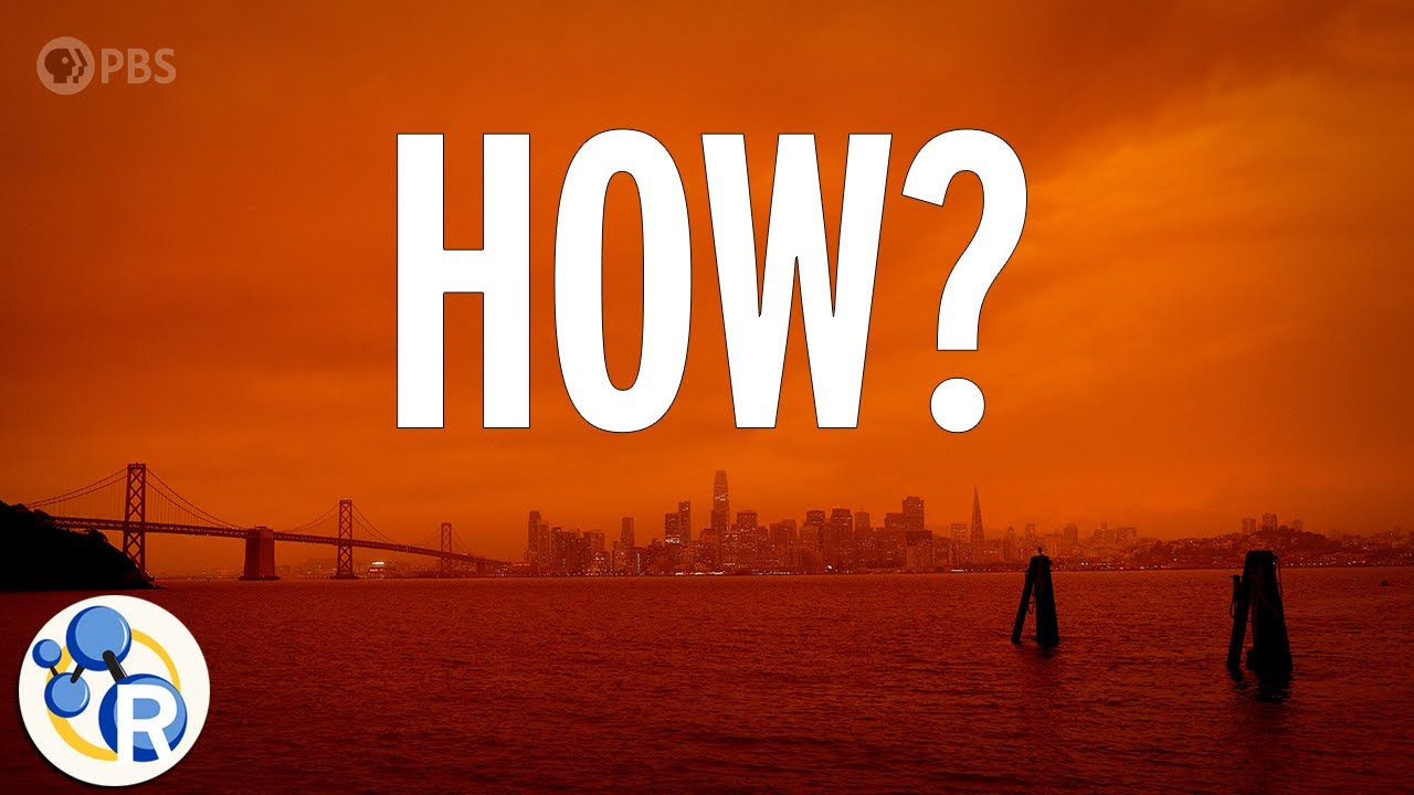 Why Wildfires Turn the Sky Red - YouTube