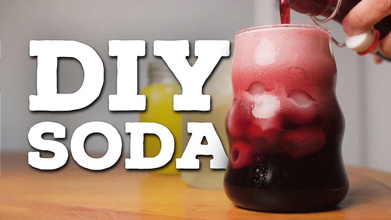 How to Make NATURAL SODA using Ginger Bug (Sprite ...