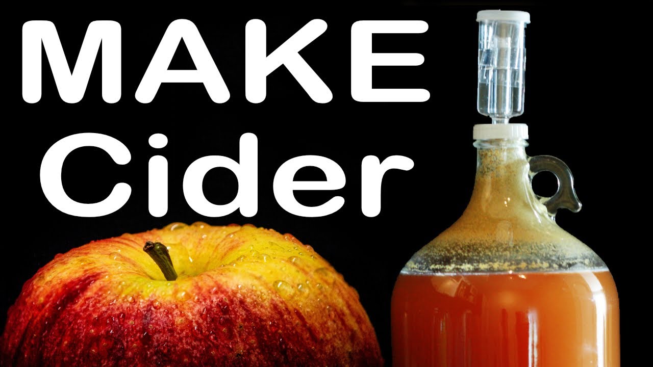 How to Make Hard Cider – Alcohol from Apple Juice