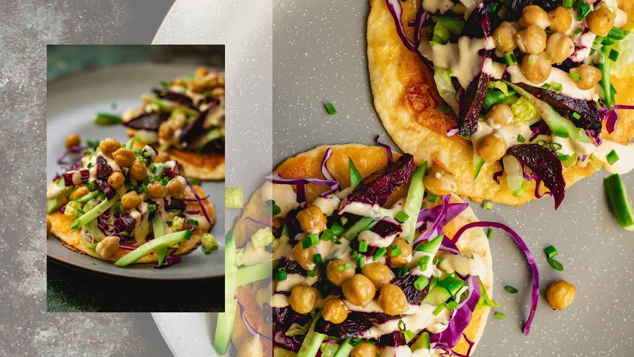 Cheesy Chickpea and Roasted Beet Tacos | Easy Vegetarian ...