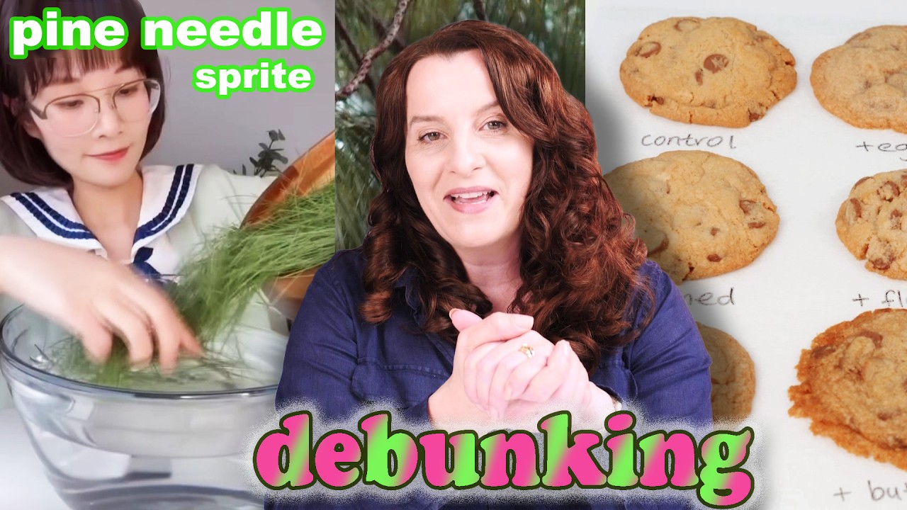 Debunking Pine Needle Soda, a Medical SCAM & flat cookie ...
