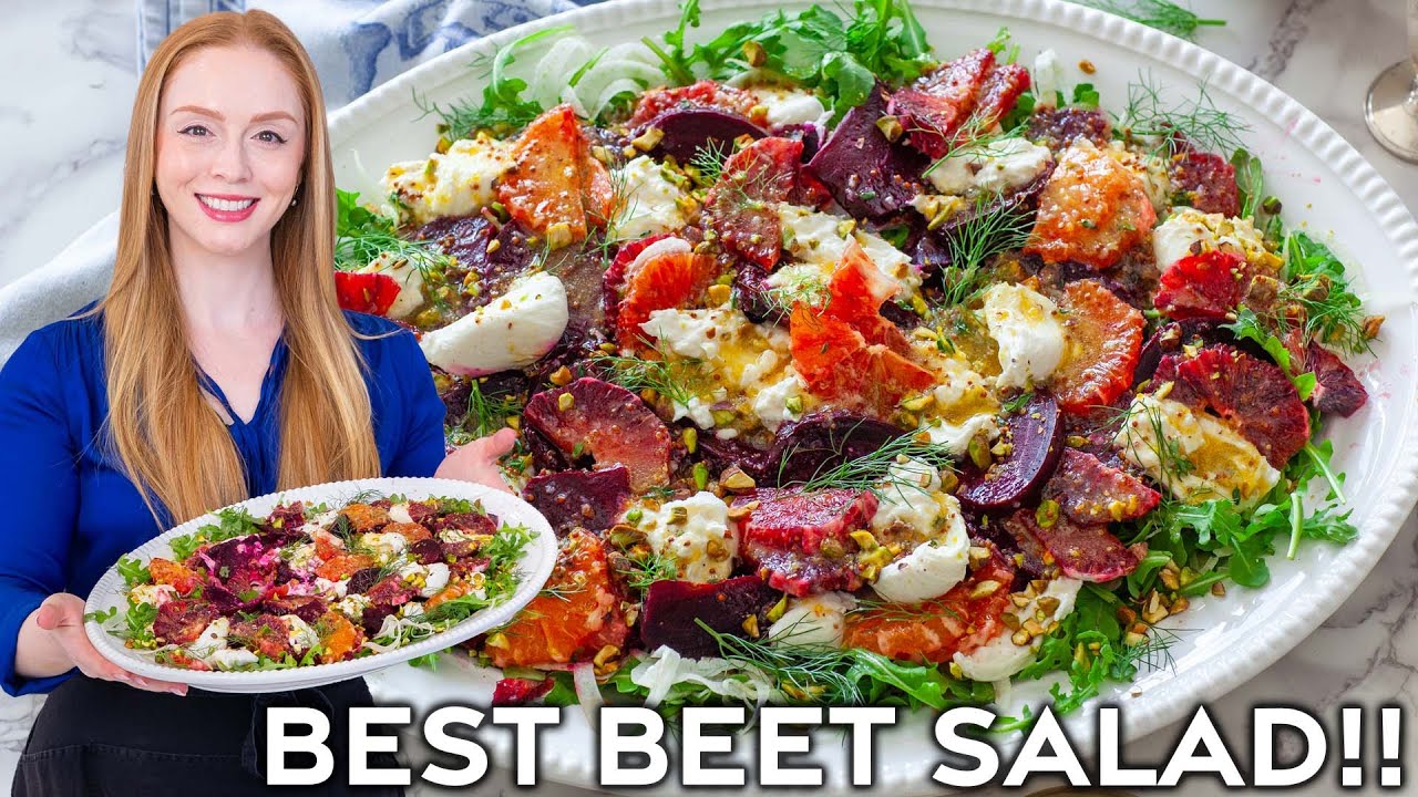Roasted Beet Salad with Burrata, Citrus, & Fennel | Easy ...