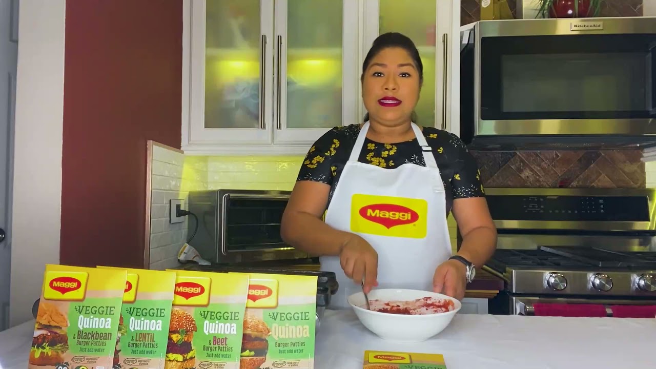 MAGGI® Veggie Quinoa & Beet Burger Patty
