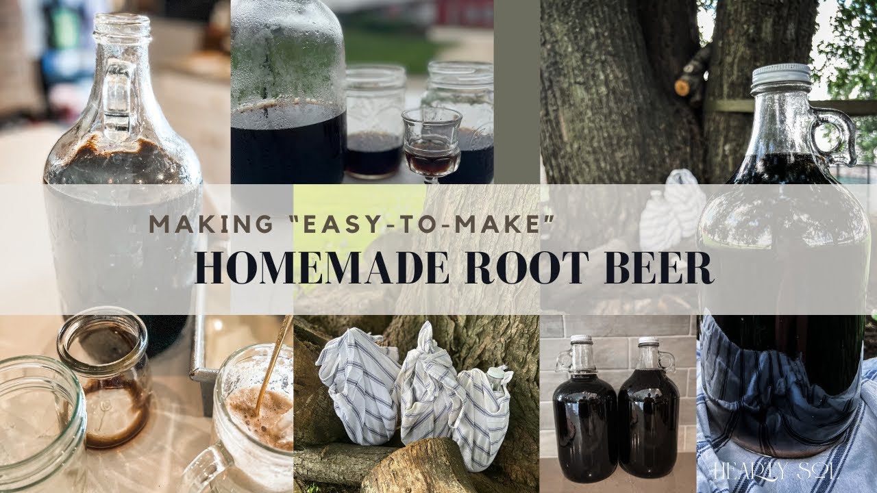 Brewing your own Homemade Root Beer