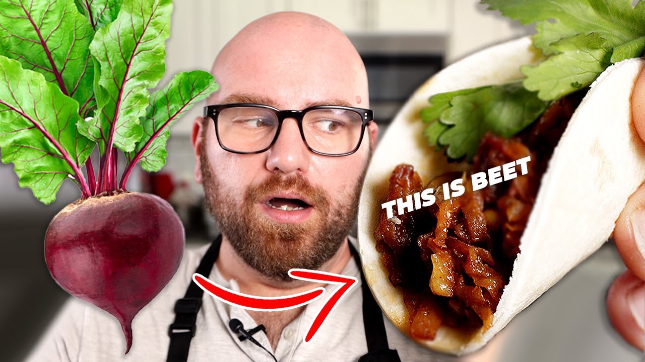Making VEGAN MEAT from BEETS thats ULTRA REALISTIC