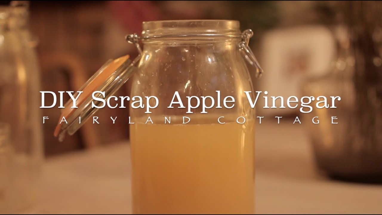 DIY Scrap Apple Vinegar – Simple fermentation