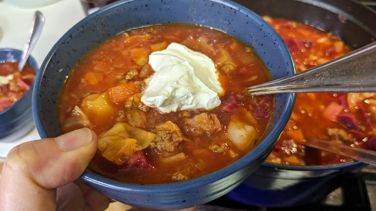 Borscht, a Perfect Homestead Winter Meal