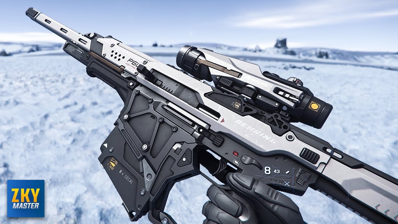 🔴 Star Citizen Best Ballistic Sniper Rifle - 0.50 Caliber P6-LR Star Citizen Weapon Gameplay - YouTube