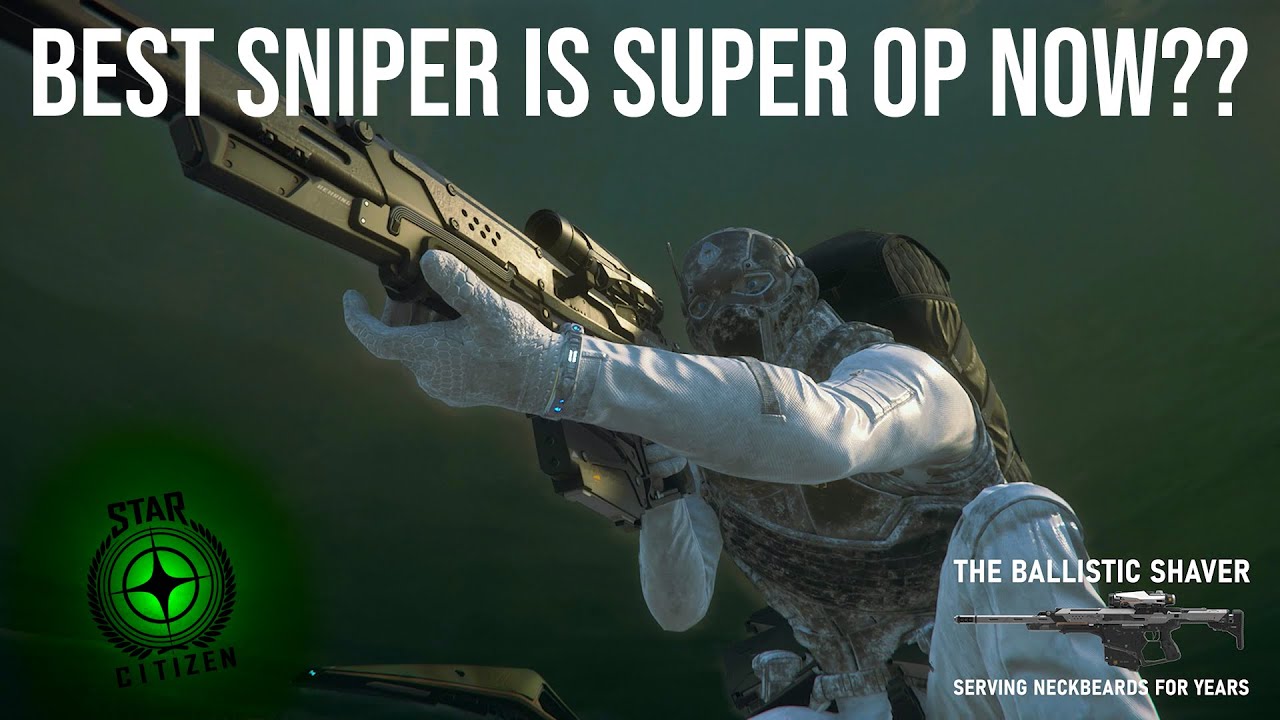BEST SNIPER JUST GOT BETTER?! P6-LR HAS NO RECOIL IN 3.17 STAR CITIZEN PTU TESTING RARE LOOT - YouTube