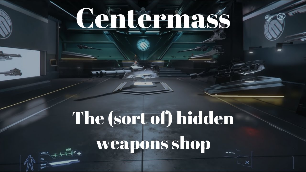 (7) Star Citizen - Area 18 (sort of) Hidden Weapons Shop - YouTube